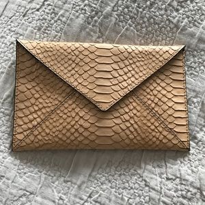 Loeffler Randall envelope clutch new with tags